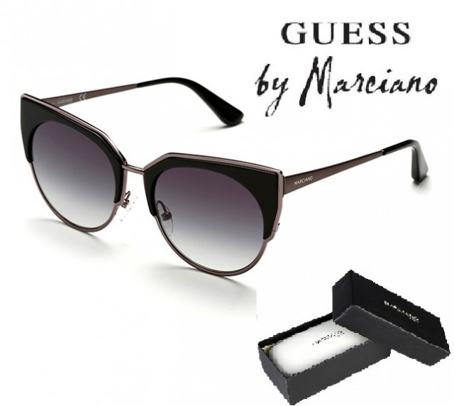 Guess by Marciano Sunglasses GM0763 01B 56