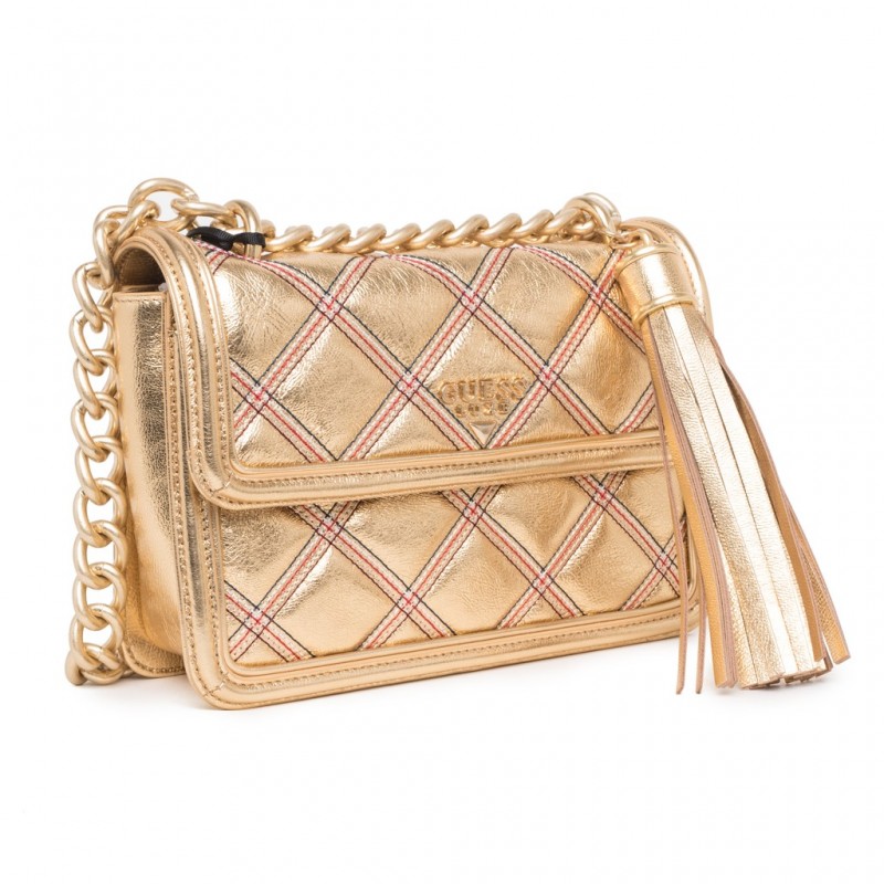 GUESS LUXE GOLD MULTI CROSSBODY BAG 