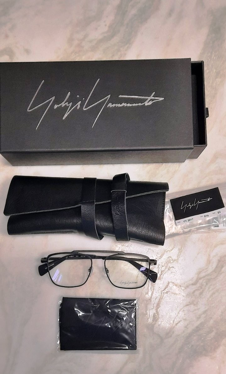 Yohji Yamamoto Optical Frame YY3017 914 53 Titan