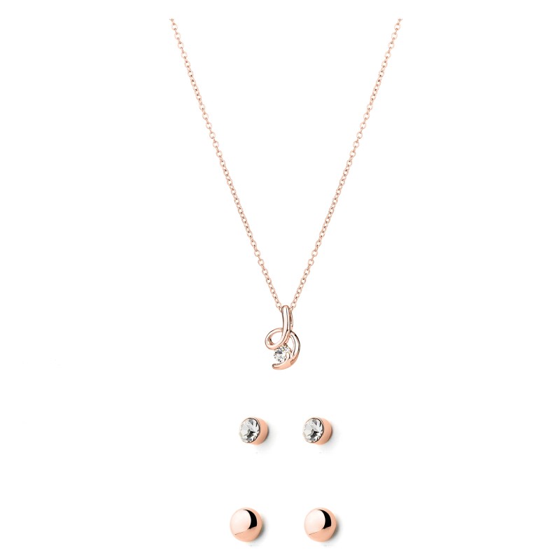 Pierre Cardin Jewellery Set Necklace & Earrings PXX7970