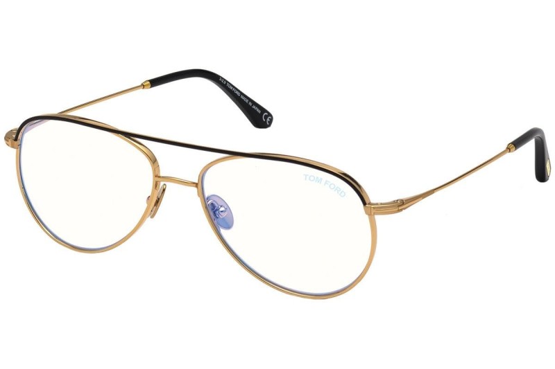 Tom Ford Optical Frame FT5693-B 030 57 Titanium Blue 